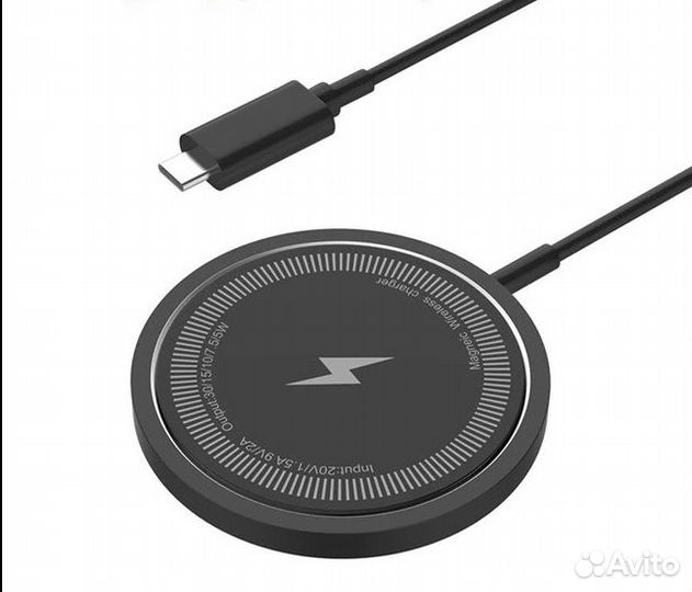 Магнитное беспроводное зарядное устройс. для Apple