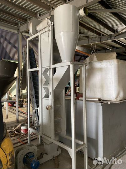 Линия вторичной переработки полимеров(остатки)