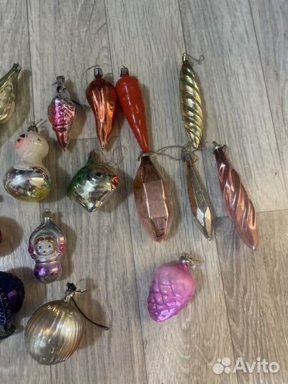 Елочные игрушки СССР