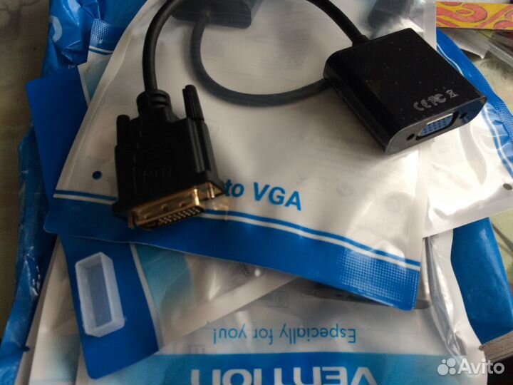 DVI-D на VGA