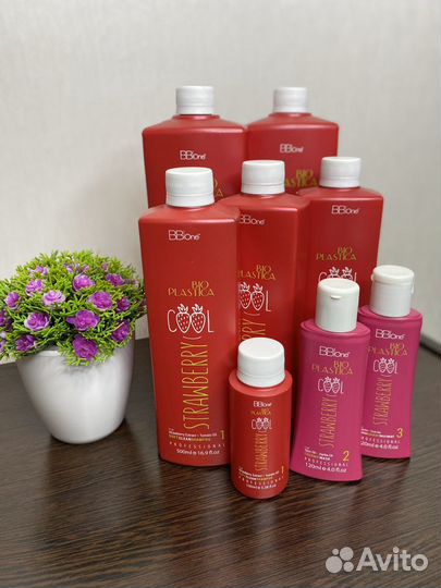 Всё для кератинового выпрямления