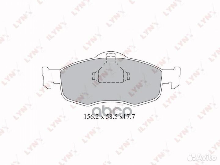 Колодки тормозные ford scorpio 2.5T/2.9 9498/M
