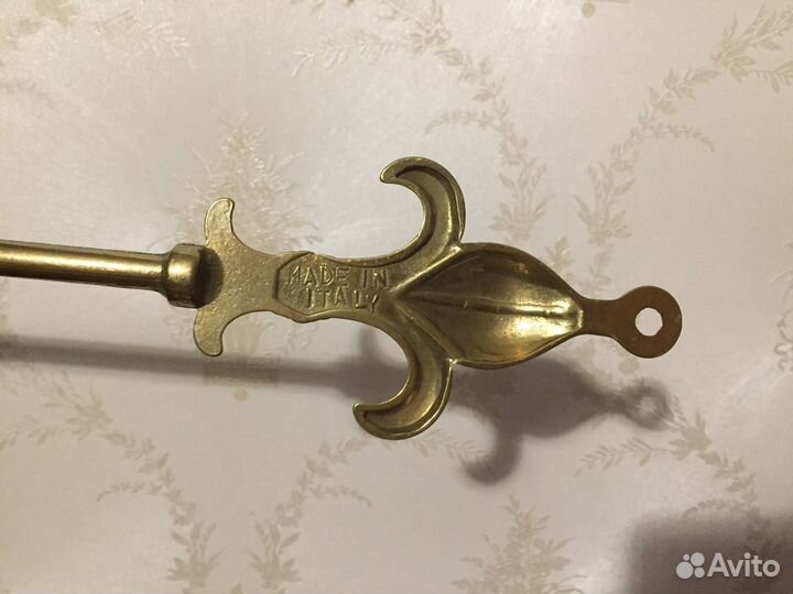 Ложка для обуви латунь пр-во Италия
