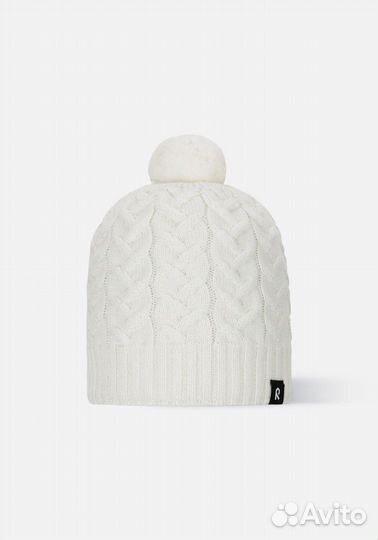 Шапка-бини Reima Talvinen Белая 52