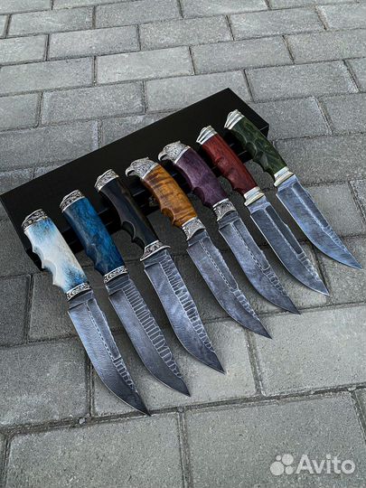 Нож из дамасской стали на подарок