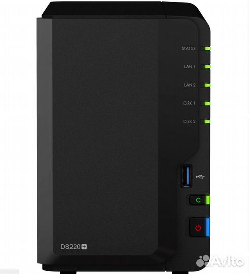 Сетевое хранилище Synology DiskStation DS220+