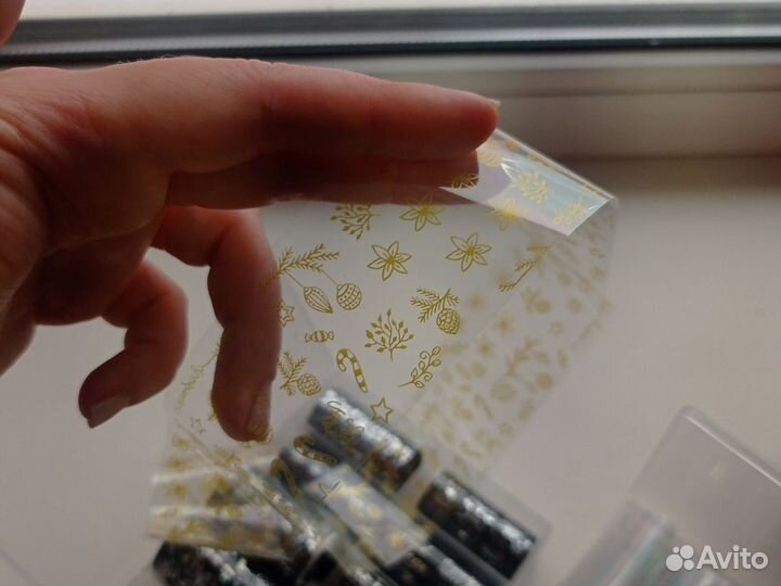 Фольга для дизайна ногтей