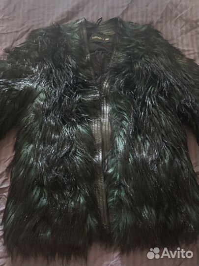 Шуба balmain h&m