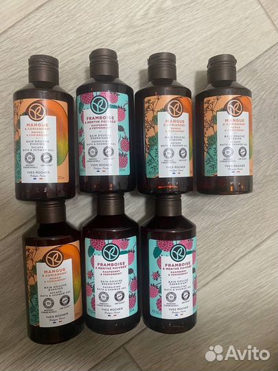 Гель для душа и молочко ив Роше 400мл