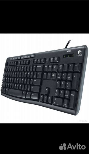 Клавиатура logitech k200