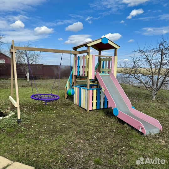 Детский игровой комплекс уличный бу