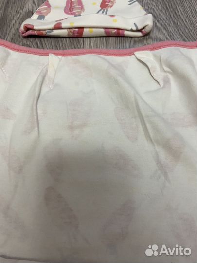 Кстюмчик для новорожденного с пеленкой конвертом