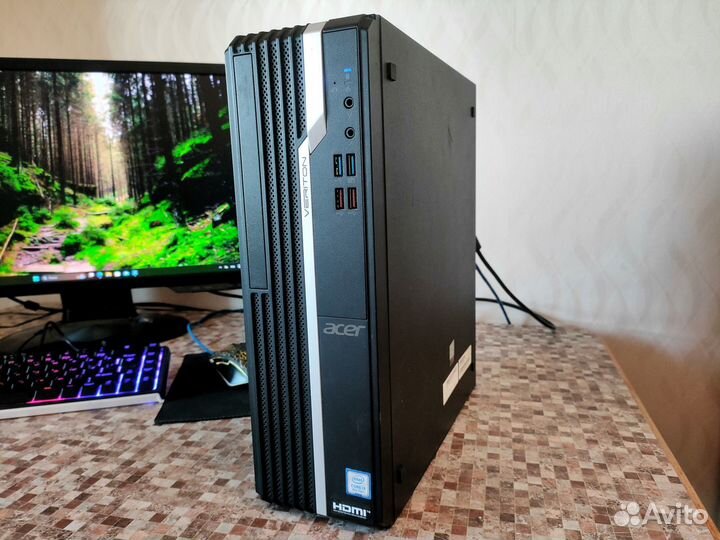 Компьютер в сборе i3/M2+HDD/FullHD/8GB