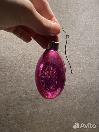 Елочные игрушки из СССР