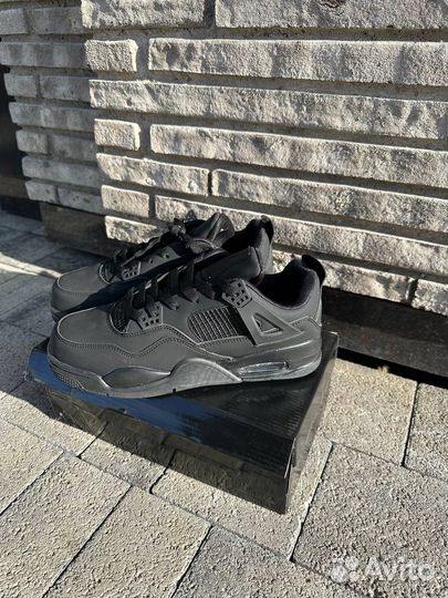 Nike air jordan 4 retro black