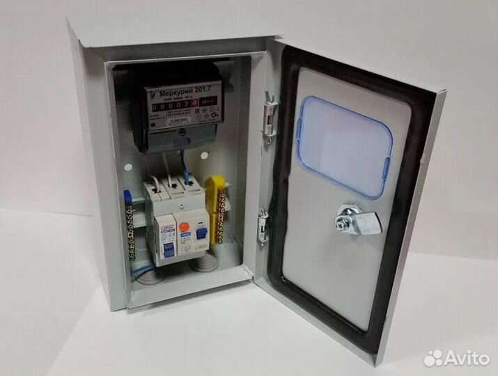 Щит электроучёта в сборе 220/380