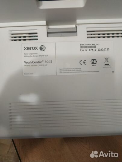 Лазерный мфу Xerox WorkCehtre 3045