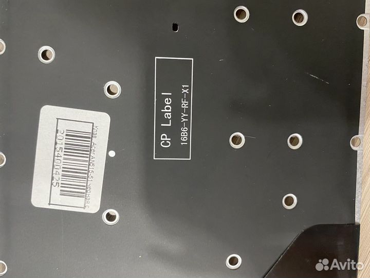 Клавиатура для ноутбука Bloody b418