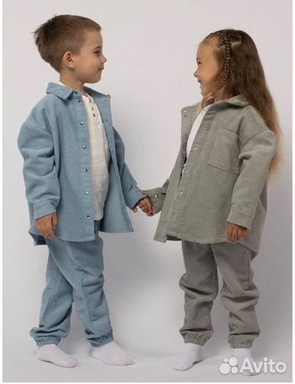 Детский костюм вельвет