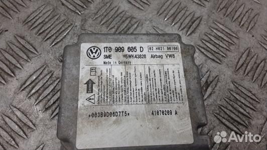 Блок управления airbag volkswagen touran (1T1, 1T2