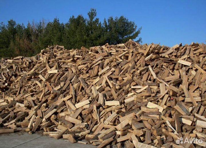 Дрова наколотые