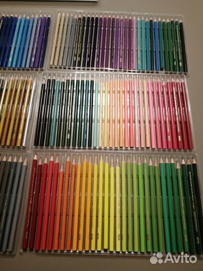 Карандаши цветные акварельные набор 180 шт