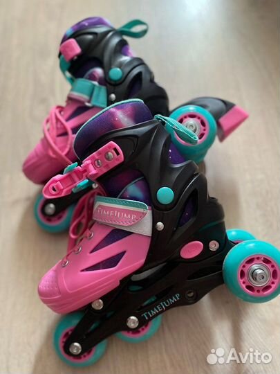 Роликовые коньки детские раздвижные