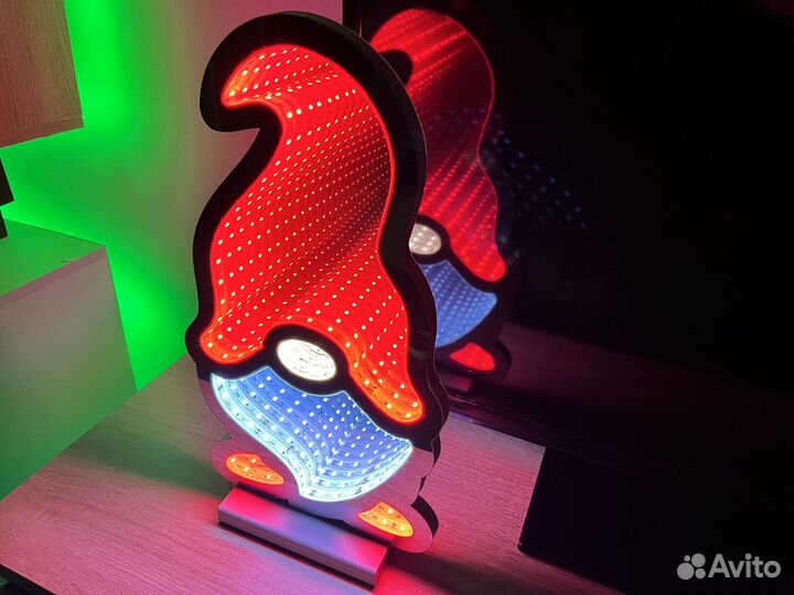 Новогодние игрушки под елку (Светящийся гномик)