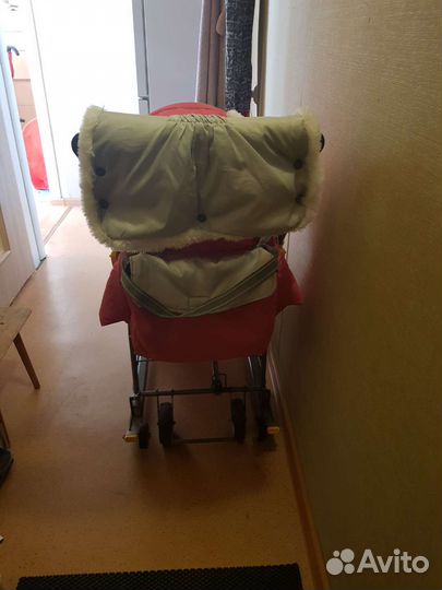 Детские санки коляска ника