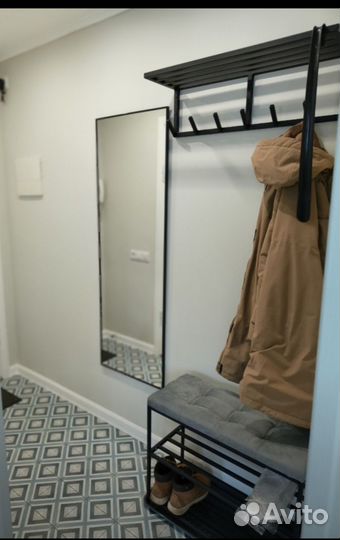 Вешалка настенная для прихожей металлическая лофт