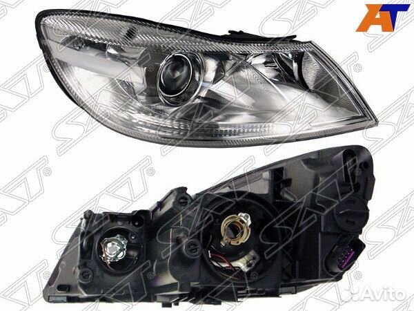 Фара skoda octavia