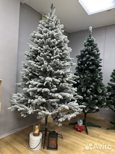 Ёлка литая снежная