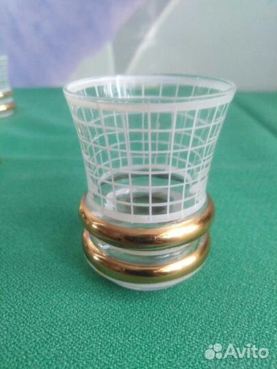 Графин с рюмками Богемия Чехословакия