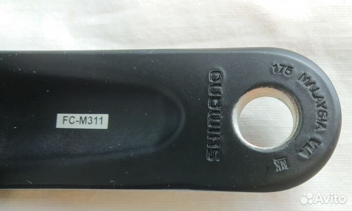 Система Shimano altus M311 175 мм 48/38/28T