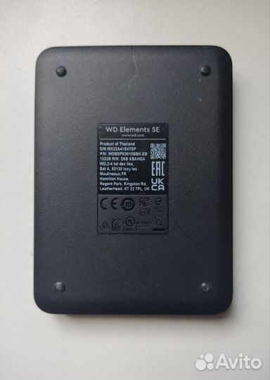 Внешний жесткий диск WD elements SE 1Тб