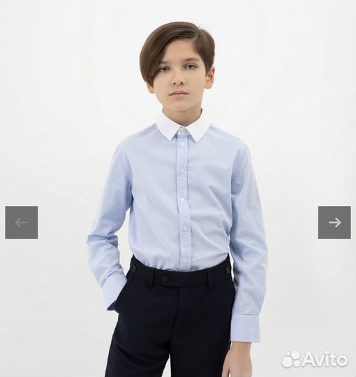 Рубашка для мальчика 170 новая. Gulliver