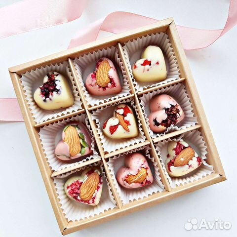 Подарки шоколад конфеты ручной работы в подарок