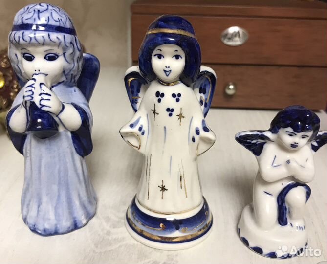 Ангелочки гжель