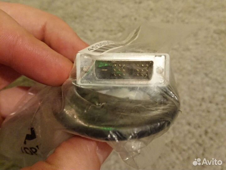 Кабель DVI-D (Single Link) 1,5м, новый