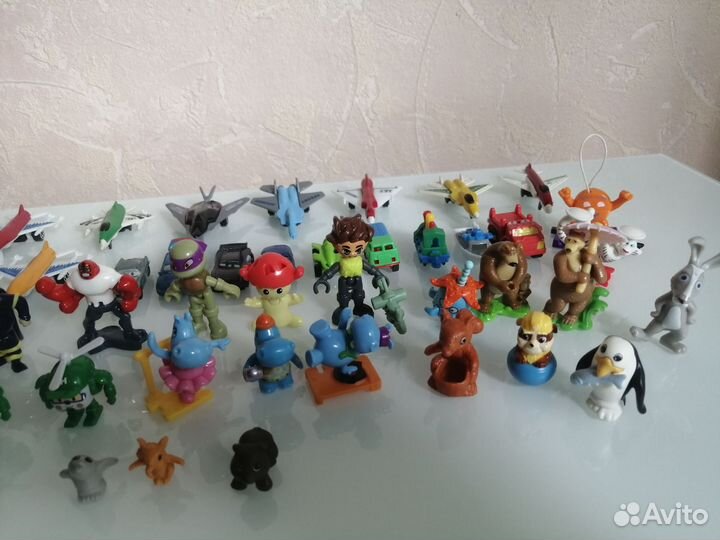 Игрушки из киндера скрепыши