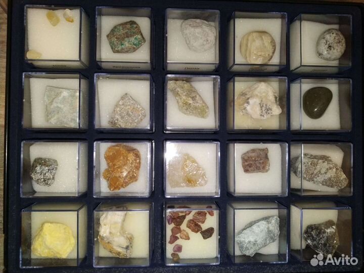 Коллекция минералов