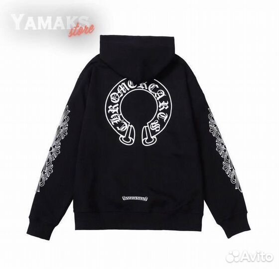 Зип худи Chrome Hearts черный (S-2XL)