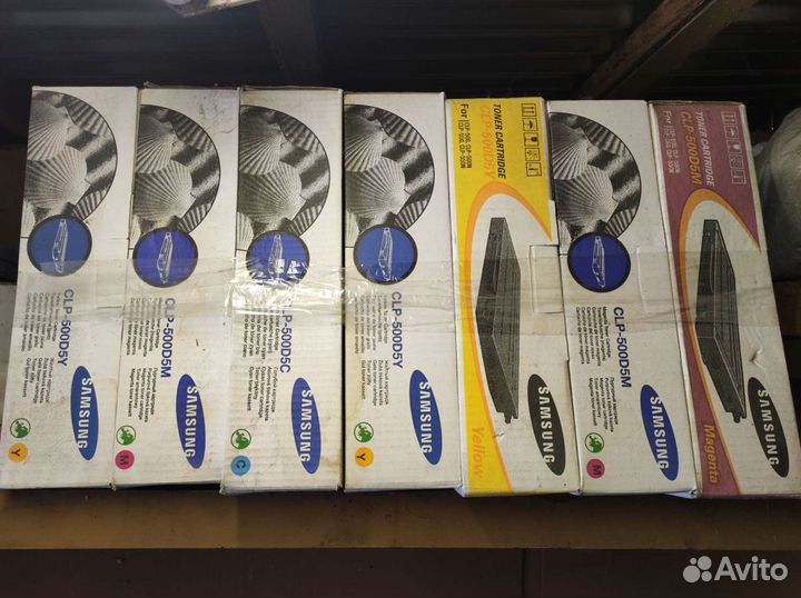 Картриджи CLP-500D5 Samsung