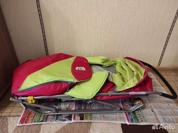 Детские санки коляска