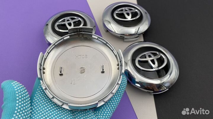 Колпачки заглушки на диски Toyota Land Cruiser