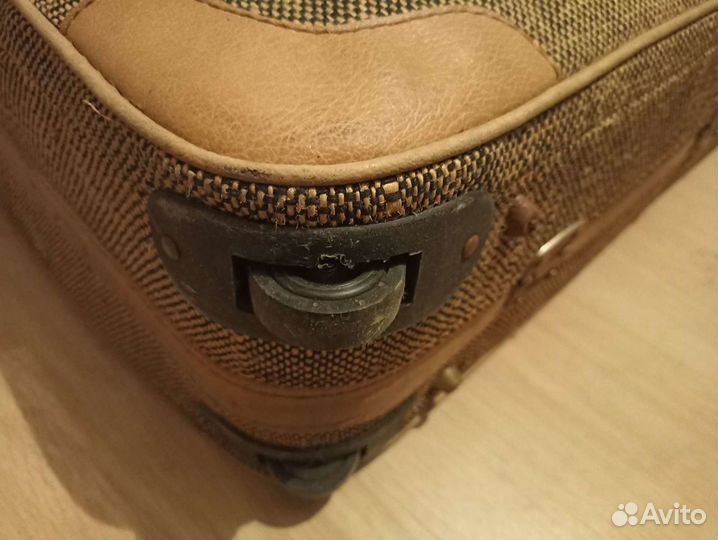 Чемодан СССР ретро на колесиках