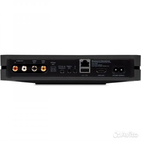 Сетевой проигрыватель Bluesound Node N130 Black