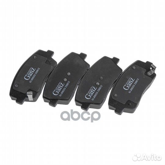 Колодки тормозные hyundai santa FE 2.2crdi/2.7