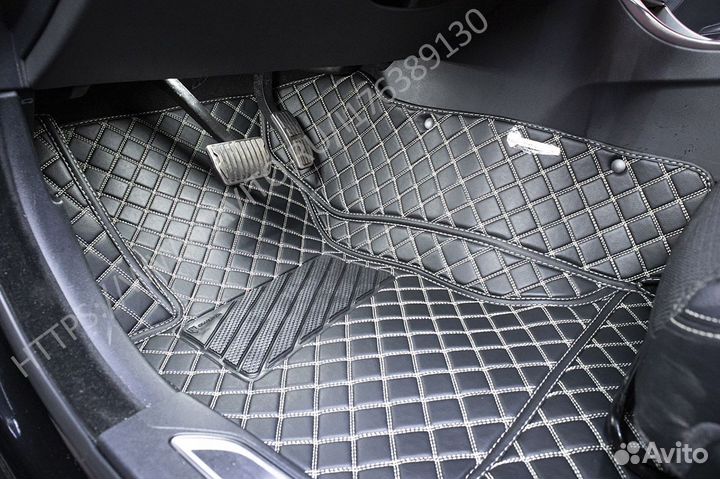 Ковры из экокожи в салон 3Д 5Д