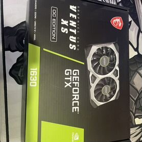 Видеокарта msi geforce gtx 1630 4 gb